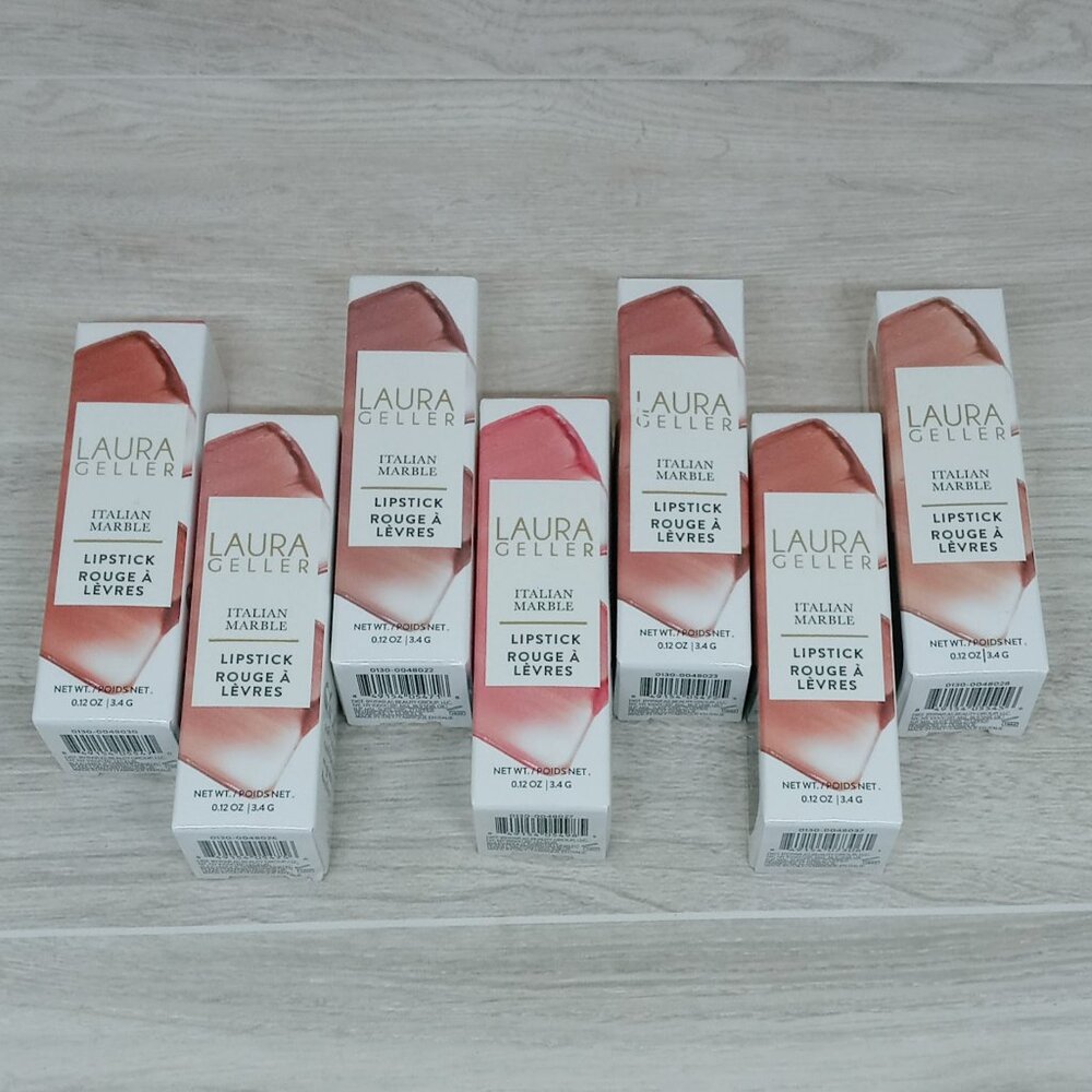 Laura Geller Italian Marble Lipstick | 0.12 oz | 7 Shades, U Pick!